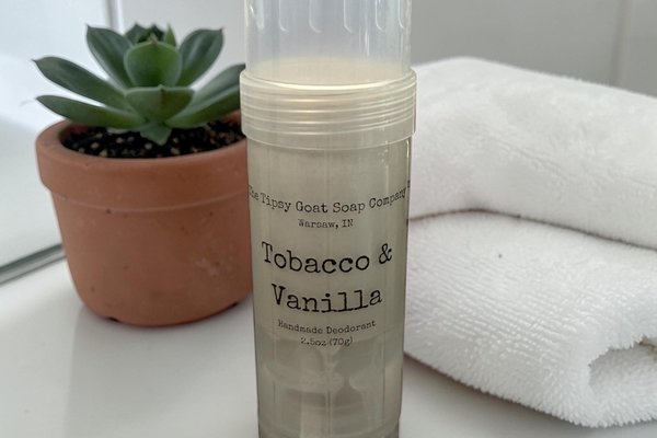 Tobacco & Vanilla Handmade Deodorant