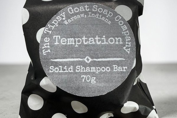 Temptation Eco Friendly Syndet Solid Shampoo Bar