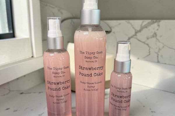 Strawberry Pound Cake Body/Room/Linen Spray